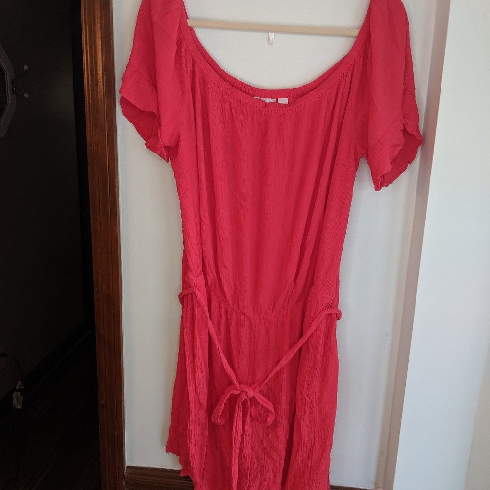 Off the Shoulder Jumpsuit NY&Co
